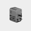 صورة Energea 35W Travel World Adapter, Gunmetal