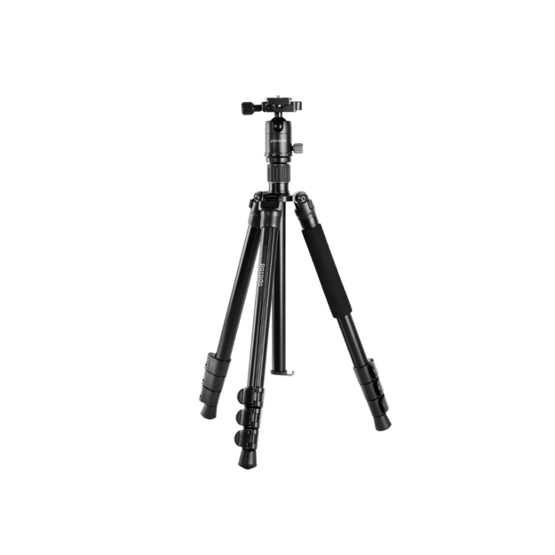 صورة Porodo Aluminium Tripod with Ballhead, Black