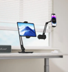 صورة Powerology Quick Release Multi Mounting 360° Phone & Table Holder, Black