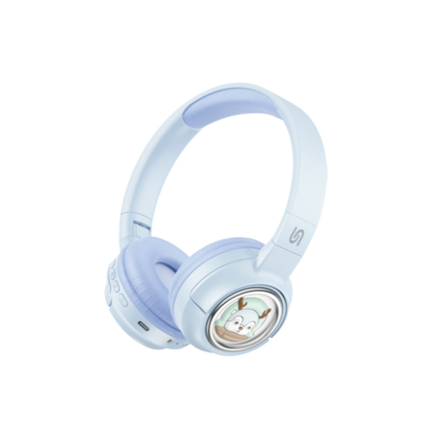 صورة Soundtec Moose Wireless Kids headphones, Blue