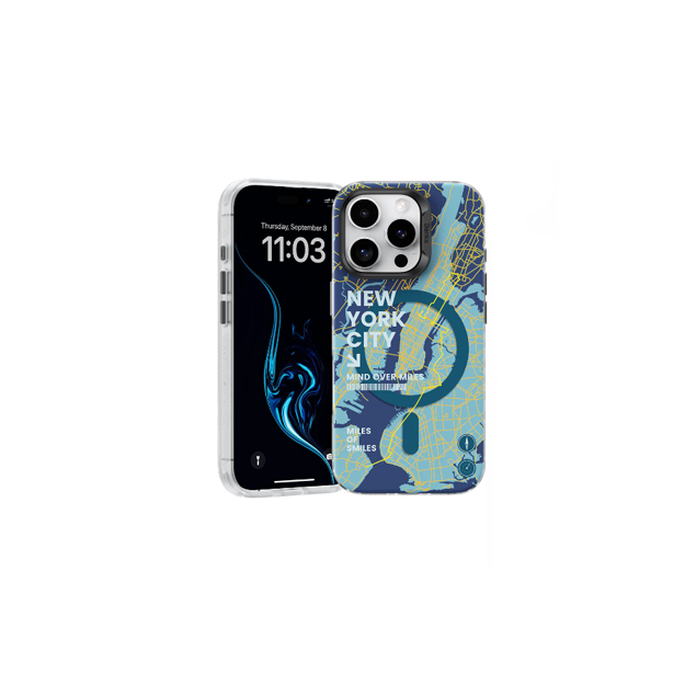 صورة Benks iPhone 16 Pro Magnetic City Case New York