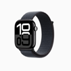 صورة Apple Watch Series 10 GPS 46mm Jet Black Aluminium Case with Ink Sport Loop