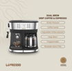 صورة LePRESSO Dual Brew Drip Coffee & Espresso, Black