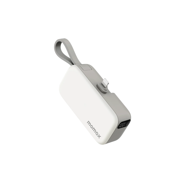 صورة MOMAX 5K 1-POWER MINI LIGHTNING, WHITE