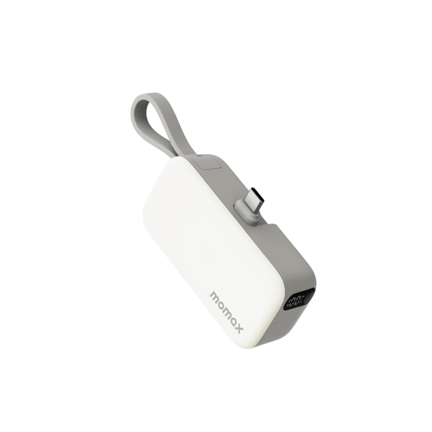 صورة MOMAX 5K 1-POWER MINI TYPE-C, WHITE