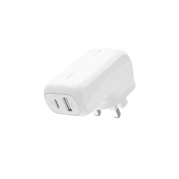 صورة Belkin BoostCharge 42W Dual Wall Charger, White