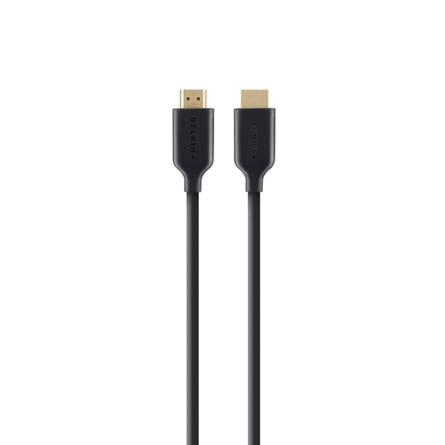 صورة Belkin 2M 4K High Speed Gold Plated HDMI Cable Black