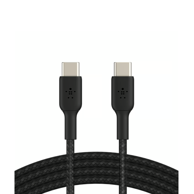 صورة Belkin BOOSTCHARGE 1M Braided USB-C to USB-C Cable Black