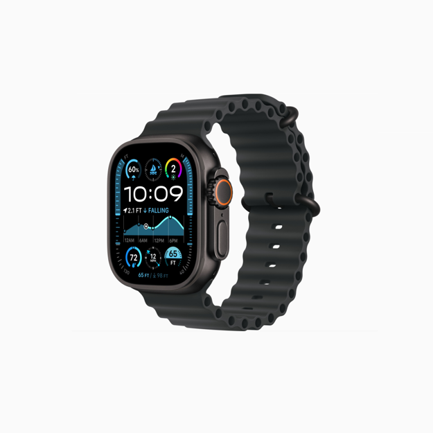 صورة Apple Watch Ultra 2 49mm Black Titanium Ocean Band