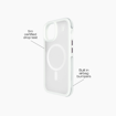 صورة Ideal Of Sweden Bumper iPhone 16 Pro Max, Cloudy White