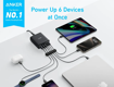 صورة Anker Charger 112W 6 Ports GaN, Black