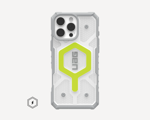 صورة UAG Pathfinder iPhone 16 Pro Active Neon Lanyard