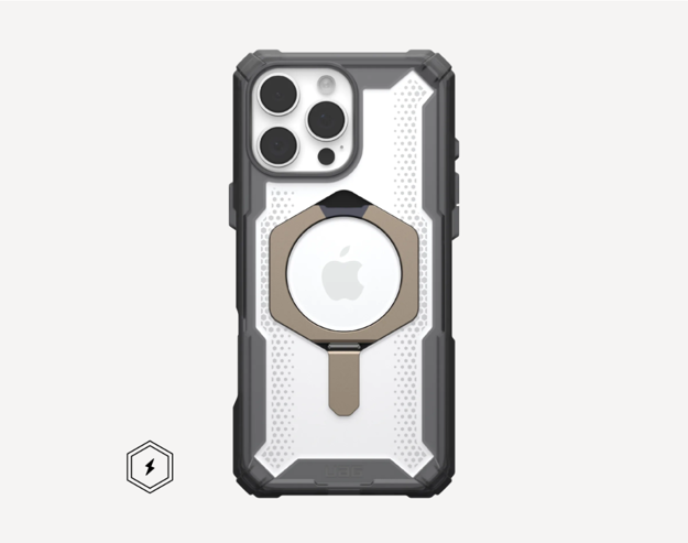 صورة UAG Plasma XTE iPhone 16 Pro, Ash/Titanium