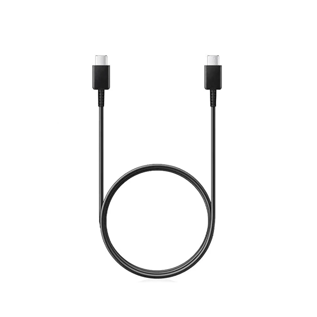 صورة Samsung 1.8M 3A USB-C to USB-C Cable, Black