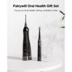 صورة Fairywill Electric Toothbrush & Oral Irrigator, Black