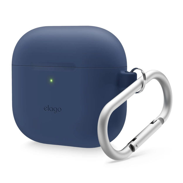 صورة Elago AirPods 4 Silicone Hang Case, Jean Indigo