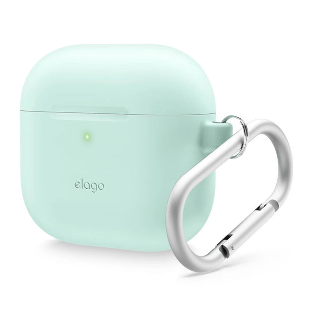 صورة Elago AirPods 4 Silicone Hang Case, Mint