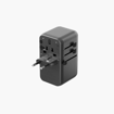 صورة ENERGEA 85W TRAVEL WORLD ADAPTER GAN85, GUNMETAL