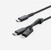 صورة Energea Flow Duo 240W 1.5M USB-C to USB-C/ Lightning Cable, Black