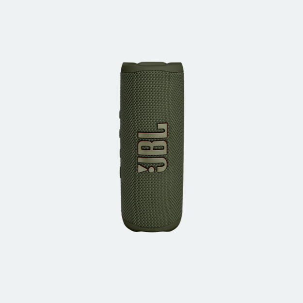 صورة JBL Flip 6 Waterproof Portable Bluetooth Speaker, Green