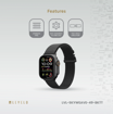 صورة Levelo Skyweave Apple Watch Strap 46|49mm, Black Titanium