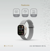 صورة Levelo Skyweave Apple Watch Strap 46|49mm, Silver