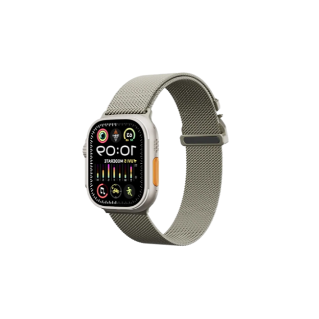 صورة Levelo Skyweave Apple Watch Strap 46|49mm, Titanium