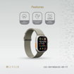 صورة Levelo Skyweave Apple Watch Strap 46|49mm, Titanium