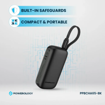 صورة Powerology 5K PP065 Power Bank, Black