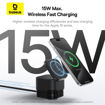 صورة Baseus MagPro 2 in 1 Wireless Charger, Black