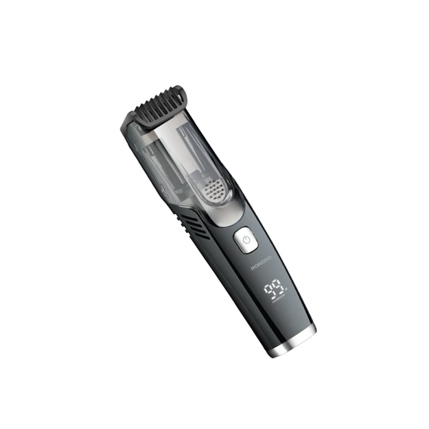 صورة Porodo Air Suction Beard & Body Trimmer, Black